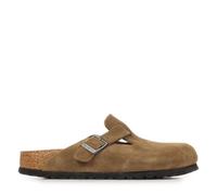 Sabots cuir Birkenstock Boston Suede Marron 36 Ãtroit