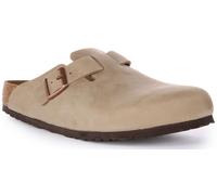 Birkenstock Boston Bs Boucle Ajustable Sabots En Liège Naturel Tabac UK 3 - 12