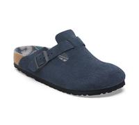 Birkenstock - Boston BS Suede Leather - Sandales New Navy - 38 - Étroit