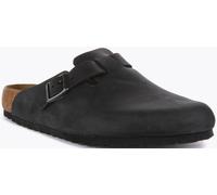 Birkenstock Boston Bs Unisexe Clog En Cuir Naturel Doublure Noir UK 2-12