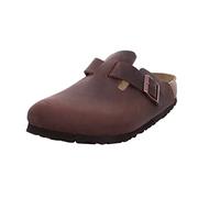 Birkenstock Boston Cuir Gras 860131, Chaussures mixte adulte - Marron(Havane), 42EU