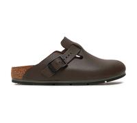 Birkenstock Boston Pro Pantoufles en cuir pour homme et femme - Sabots - Certifié selon la norme EN ISO 20347:2043 - Chaussures professionnelles pour médecine, restauration et service, Java, 42 EU