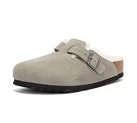 Birkenstock Boston Fur Gris (Stone Coin) Daim 36 EU