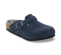 Birkenstock - Boston Kids BS Suede Leather - Sabots enfant New Navy - 33 - Étroit