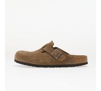 Birkenstock Sabots Boston Suède cuir Marron 38 Étroit