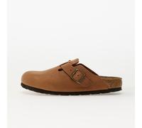 Sabots cuir naturel huilé Birkenstock Boston Marron 36 Étroit