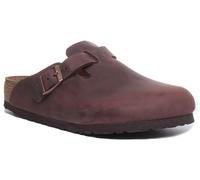 Birkenstock Boston Nl Sandale Décontractée Pour Hommes En Marron Foncé UK 5 - 12