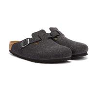 Birkenstock Boston Pantoufles Grises Unisexes - 43