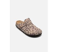 Birkenstock Boston Print Suede - Narrow pour 38 Beige
