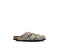 Birkenstock - Boston Rivet Logo Narrow Fit - Femme - Chaussures - Beige - Taille: 40 EU
