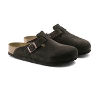 BIRKENSTOCK Boston Sabots En Daim Marron Tinta Unita Neuf 37 38 40 41