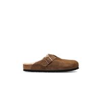 Birkenstock - Boston Shear Leve - Homme - Chaussures - Brun - Taille: 43 EU