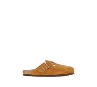 Birkenstock - Boston Shearling Coupe Étroite - unisex - Chaussures - Brun - Taille: 38 EU
