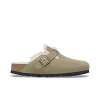 Sabots Birkenstock Boston Shearling étroits beige - 39