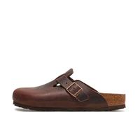 Birkenstock - Boston Soft Footbed Regular Fit - Femme - Chaussures - Brun - Taille: 43 EU