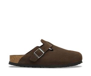 Birkenstock Boston Soft Footbed Suede Leather "Carafe Tonal FB" - Taille: 45 brown