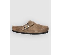 Birkenstock Boston Soft Footbed Suede Leather Sandales marron 45