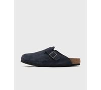 Birkenstock Boston Suede Leather men Sandals & Slides blue taille: 46