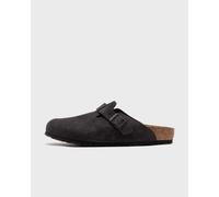 Birkenstock Boston Suede Leather men Sandals & Slides grey taille: 46