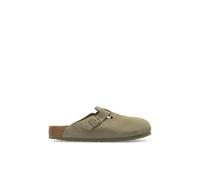 Birkenstock - Boston Suede Regular Fit - Homme - Chaussures - Vert - Taille: 38 EU