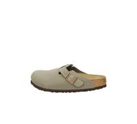 Birkenstock - Boston SYN 2.0 - Femme - Chaussures - Gris - Taille: 39 EU