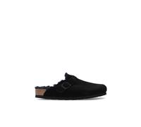 Birkenstock - Boston VL Shearling Regular Fit - Femme - Chaussures - Noir - Taille: 40 EU