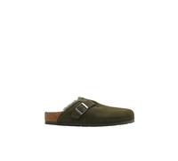 Birkenstock - Boston VL Slides - Femme - Chaussures - Vert - Taille: 38 EU