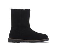 Birkenstock - Bottes à fermeture éclair en shearling noir - Femme - Chaussures - Noir - Taille: 37 EU