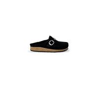Birkenstock - Buckley en Fourrure d’Agneau Noir