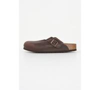 BIRKENSTOCK Chaussons Unisex Marron Modèle Boston Automne Hiver 202