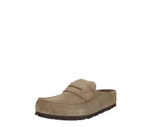 BIRKENSTOCK Chaussure basse 'Naples' beige foncé, Taille 45