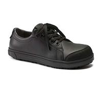 BIRKENSTOCK Chaussures de sécurité QS 500 S3 en microfibre imperméable avec certification EN ISO 20345:2011, Noir, 38 EU
