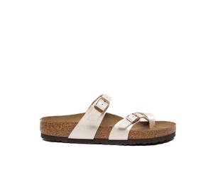 Birkenstock - Claquettes - Femme - Chaussures - Beige - Taille: 41 EU
