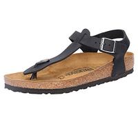 Birkenstock Classic Kairo, Sandales Femme, Noir (schwarz), L11 M9 42,0