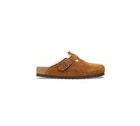 BIRKENSTOCK Clogs BOSTON SHEARLING SUEDE camel | 37
