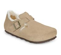 BIRKENSTOCK Chaussures unisexe London Shearling Suede, taupe, 15-15.5 Women/13-13.5 Men
