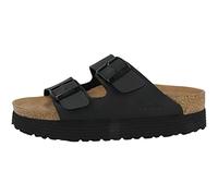 Birkenstock Femme Arizona Grooved Black Veg, Birko Flor Sandale