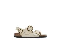 Birkenstock, Femme, Chaussures, Beige, Taille: 36 EU Sandales Milano avec Grande Boucle