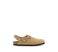 Birkenstock, Femme, Chaussures, Beige, Taille: 41 EU Tokyo Sand Chaussons en Daim