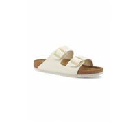 Birkenstock, Femme, Chaussures, Blanc, Taille: 39 EU Arizona Birko-Flor
