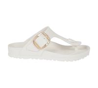 Birkenstock, Femme, Chaussures, Blanc, Taille: 40 EU Chaussures Plates