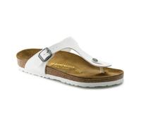 Sandales Birkenstock Gizeh Briko-Flor blanc pur - 40