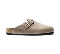 Sabot pour adulte - BIRKENSTOCK - Boston - Cuir velours doux - Tabacco - Marron