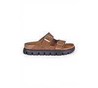 Birkenstock, Femme, Chaussures, Brun, Taille: 37 EU Arizona Chunky Narrow Fit