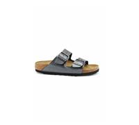 Birkenstock, Femme, Chaussures, Noir, Taille: 36 EU Arizona BF Metallic Narrow Fit