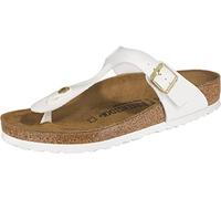 BIRKENSTOCK Femmes Tongs 'Gizeh' blanc, Gris 41