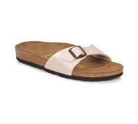 Birkenstock Femme Madrid Sandale, Blanc, 37 EU Étroit