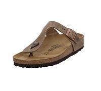 Mules Birkenstock Gizeh Cuir W Marron - 38