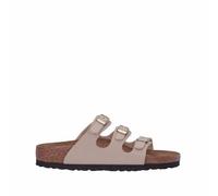 Birkenstock - Sandales Florida Birko-Flor Coupe Étroite - Femme - Chaussures - Beige - Taille: 37 EU