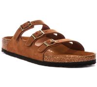 Birkenstock Florida Fresh Triple Boucle Sabot Sandale Femme Marron Mink